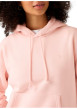 Thumbnail Sweat rose à coupe droite pourvu d'un col à capuche avec cordon de serrage - Image 5