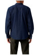 Thumbnail Chemise en coton indigo à coupe droite pourvue d'un col à revers - Image 4