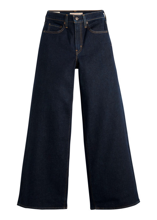 Jean 728 en coton brut pourvu d'une coupe wide...