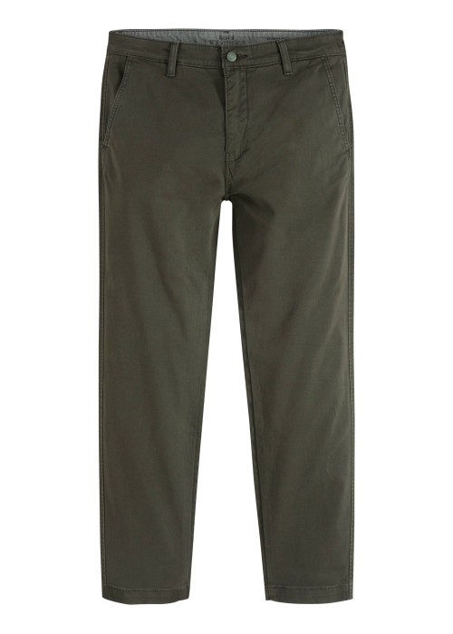 Pantalon Chino XX Standard Taper en coton kaki...