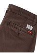 Thumbnail Pantalon Chino XX Standard Taper en coton marron à coupe droite - Image 2