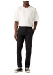 Thumbnail Pantalon Chino XX Standard Taper en coton noir à coupe droite - Image 6