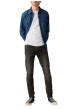 Thumbnail Jean 512® Slim Tapered en coton mélangé noir pourvu de 5 poches - Image 4