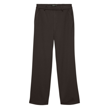 Pantalon chino chocolat uni avec une coupe...