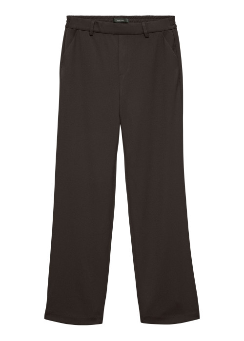 Pantalon chino chocolat uni avec une coupe...