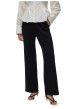 Thumbnail Pantalon chino noir uni avec une coupe large et une taille élastiquée - Image 5