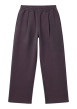 Thumbnail Pantalon jogging anthracite uni avec une coupe bootcut et une taille basse