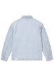 Thumbnail Blouson en Jean en coton stone uni avec une coupe droite et un col à revers - Image 2
