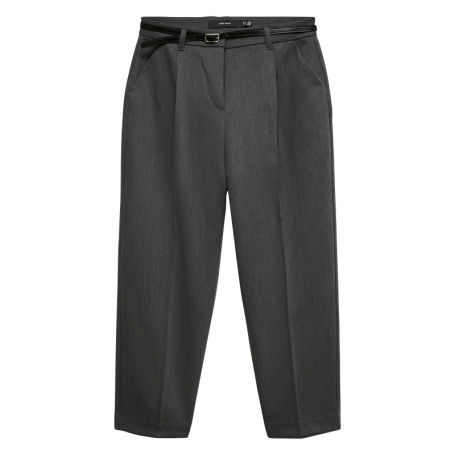 Pantalon chino anthracite uni avec une coupe...