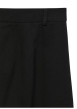 Thumbnail Pantalon noir uni avec une coupe flare muni d'un zip et d'un bouton - Image 2