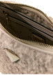Thumbnail Sac à main écru uni muni d'une fermeture à zip et d'une anse ajustable - Image 3