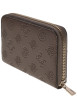 Thumbnail Portefeuille taupe à motif monogramme avec une fermeture à zip - Image 3