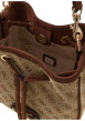 Thumbnail Mini sac beige à imprimé monogramme muni d'une fermeture à pression - Image 3