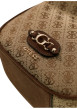 Thumbnail Mini sac beige à imprimé monogramme muni d'une fermeture à pression - Image 4