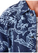 Thumbnail Surchemise bleue ornée de motifs floraux avec des manches longues - Image 6