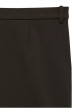 Thumbnail Pantalon chino chocolat uni avec une coupe droite muni d'un zip - Image 2