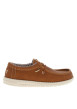 Thumbnail Sneakers Wally Classic camel à talon plat munis d'une semelle blanche