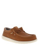 Thumbnail Sneakers Wally Classic camel à talon plat munis d'une semelle blanche - Image 2