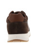 Thumbnail Baskets running Th Dressy Runner en cuir chocolat à semelle plate - Image 4