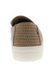 Thumbnail Mocassins en cuir camel à semelle plate et un logo embossé sur la semelle - Image 4
