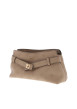 Thumbnail Sac à bandoulière amovible beige avec imprimé monogramme embossé - Image 2