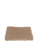 Thumbnail Sac à bandoulière amovible beige avec imprimé monogramme embossé - Image 4