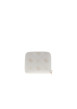 Thumbnail Porte-monnaie blanc à motif monogramme muni d'une fermeture à zip - Image 2