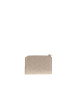 Thumbnail Porte-monnaie beige à motif monogramme muni d'un zip et d'un bouton-pression - Image 2