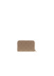 Thumbnail Portefeuille beige à imprimé monogramme avec une fermeture à zip - Image 2