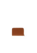 Thumbnail Portefeuille camel uni avec une fermeture à zip et un logo - Image 2