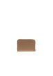 Thumbnail Portefeuille caramel uni muni d'une fermeture à zip et d'un gros logo cousu - Image 2