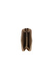 Thumbnail Portefeuille caramel uni muni d'une fermeture à zip et d'un gros logo cousu - Image 3