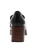 Thumbnail Mocassins en cuir noir vernis avec une semelle décroché moyen - Image 4
