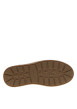 Thumbnail Boots en cuir chocolat avec un talon plat et des lacets à motif léopard - Image 6