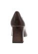 Thumbnail Escarpins décolletés simples marron avec un talon décroché haut - Image 4