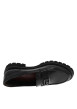 Thumbnail Mocassins noirs vernis avec un talon décroché bas et des soufflets élastiqués - Image 5