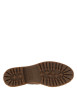 Thumbnail Mocassins bateau en cuir brunes à semelle plate et une fermeture à lacets - Image 6