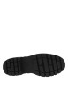 Thumbnail Bottines noires à talon décroché bas avec des lacets et un zip latéral - Image 6