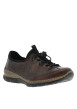 Thumbnail Sneakers marron avec un talon plat et munies d'une fermeture slip-on