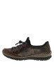 Thumbnail Sneakers marron avec un talon plat et munies d'une fermeture slip-on - Image 3