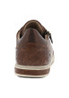 Thumbnail Tennis cognac à talon plat munies de lacets et d'un zip latéral - Image 4