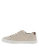 Thumbnail Tennis beiges claires à semelle plate avec lacets et zip latéral - Image 3