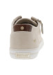 Thumbnail Tennis beiges claires à semelle plate avec lacets et zip latéral - Image 4