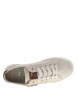 Thumbnail Tennis beiges claires à semelle plate avec lacets et zip latéral - Image 5