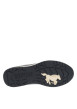 Thumbnail Baskets running bleu marine à talon plat munies de lacets et d'un zip latéral - Image 6