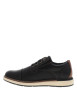 Thumbnail Derbies noires à talon plat munies de lacets et de soufflets élastiqués - Image 3