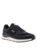 Thumbnail Baskets running Brams 2 bleu marine à talon plat et logos blancs