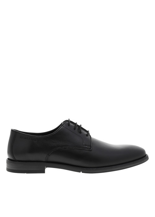 Derbies en cuir noires avec un talon décroché...
