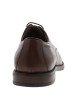 Thumbnail Derbies en cuir brandy avec un talon décroché bas et des lacets ronds - Image 4
