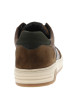 Thumbnail Tennis en cuir marron avec un talon plat et munies d'une fermeture à lacets - Image 4